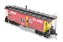 Load image into Gallery viewer, HO Brass CON OMI - Overland Models, Inc. CRI&P - Rock Island Bay-Window Caboose F/P Custom Weathered