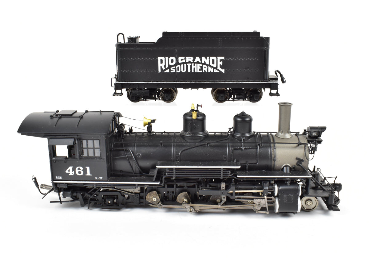 On30 Brass Hybrid CON MMI - Mountain Model Imports RGS - Rio Grande So –  ReSourced Rails