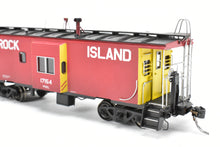 Load image into Gallery viewer, HO Brass CON OMI - Overland Models, Inc. CRI&P - Rock Island Bay-Window Caboose F/P Custom Weathered