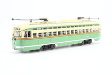 Load image into Gallery viewer, HO Bowser “Executive Line” SF MUNI - San Francisco F Line PCC Car FP CTA - Chicago Transit Authority Livery REBOXX