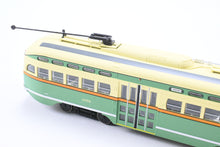 Load image into Gallery viewer, HO Bowser “Executive Line” SF MUNI - San Francisco F Line PCC Car FP CTA - Chicago Transit Authority Livery REBOXX