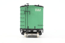 Load image into Gallery viewer, O Brass PSC - Precision Scale Co. PFE - Pacific Fruit Express 40’ R-30-12-9 Wood Refrigerator Car FP SLRX No.3069 Budweiser Beer