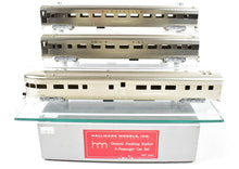 Load image into Gallery viewer, HO Brass CON Hallmark Models CB&Q - Burlington Route General Pershing Zephyr 3-Car Passenger Set Factory Plated