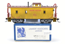Load image into Gallery viewer, HO Brass Lambert UP - Union Pacific CA-1 Caboose with Wrong Trucks C/P and Weathered
