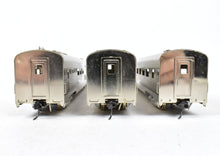 Load image into Gallery viewer, HO Brass CON Hallmark Models CB&Q - Burlington Route General Pershing Zephyr 3-Car Passenger Set Factory Plated