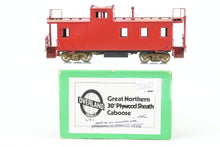 Load image into Gallery viewer, HO Brass OMI - Overland Models, Inc. GN - Great Northern 30' Plywood Sheath Caboose PARTIAL PAINT
