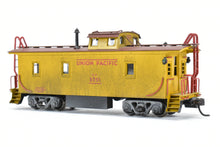 Load image into Gallery viewer, HO Brass Lambert UP - Union Pacific CA-1 Caboose with Wrong Trucks C/P and Weathered