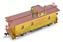 Load image into Gallery viewer, HO Brass Lambert UP - Union Pacific CA-1 Caboose with Wrong Trucks C/P and Weathered