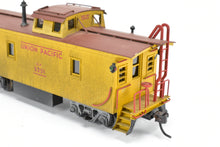 Load image into Gallery viewer, HO Brass Lambert UP - Union Pacific CA-1 Caboose with Wrong Trucks C/P and Weathered