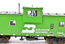 Load image into Gallery viewer, HO Brass CON OMI - Overland Models, Inc. BN - Burlington Northern International Wide-Vision Caboose #10546 Pro Paint