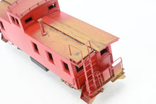 Load image into Gallery viewer, HO Brass OMI - Overland Models, Inc. GN - Great Northern 30' Plywood Sheath Caboose PARTIAL PAINT