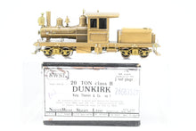 Load image into Gallery viewer, HOn3 Brass CON NWSL - Northwest Short Line Various Roads Kulp, Thomas & Co. #1 20-Ton Class B Dunkirk Locomotive