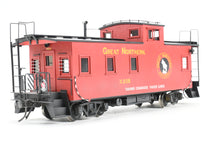 Load image into Gallery viewer, O Brass CON OMI - Overland Models, Inc. GN - Great Northern 30' Wood Sides Caboose Custom Painted No. X206