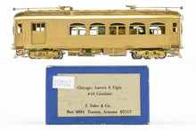 Load image into Gallery viewer, HO Brass Soho CA&E - Chicago Aurora & Elgin #10 Combine Niles Wood Interurban
