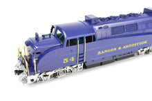 Load image into Gallery viewer, HO Brass OMI - Overland Models Inc. BAR - Bangor and Aroostook EMD BL-2 Type B Pilot CP #54
