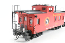 Load image into Gallery viewer, O Brass CON OMI - Overland Models, Inc. GN - Great Northern 30' Wood Sides Caboose Custom Painted No. X206