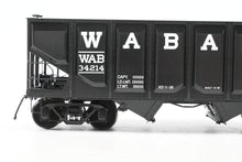 Load image into Gallery viewer, O Brass OMI - Overland Models, Inc. WAB - Wabash USRA 55-Ton 2-Bay Hopper Car with Pressed Sides, Factory Painted No. 34214
