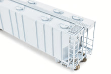 Load image into Gallery viewer, HO Brass OMI - Overland Models, Inc. Various Roads PS-2 Central Discharge Covered Hopper Car FP Scalecoat #20 Gray Unlettered