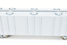 Load image into Gallery viewer, HO Brass OMI - Overland Models, Inc. Various Roads PS-2 Central Discharge Covered Hopper Car FP Scalecoat #20 Gray Unlettered