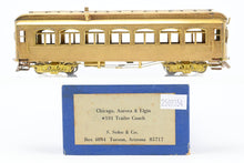 Load image into Gallery viewer, HO Brass Soho CA&E - Chicago Aurora & Elgin #101 Trailer Coach Interurban