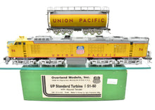 Load image into Gallery viewer, HO Brass OMI - Overland Models, Inc. UP - Union Pacific Standard Turbine with Round Tender Custom Painted No. 56