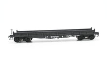 Load image into Gallery viewer, HO Brass W&R Enterprises NP - Northern Pacific MOW Ditcher Flat Car Nos. 6 - 10 Factory Painted No. 8