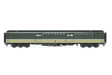 Load image into Gallery viewer, HO Brass W&R Enterprises NP - Northern Pacific Truss Rod Baggage Car Factory Painted "Loewy" No. 1594