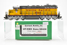 Load image into Gallery viewer, HO Brass OMI - Overland Models Inc. UP - Union Pacific EMD SD40X Nos. 3040-3045 W/Flared Radiators Custom Painted No.3040