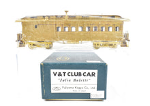 Load image into Gallery viewer, HO Brass PFM - Fujiyama V&T - Virginia & Truckee Wood Club Car "Julia Bulette"