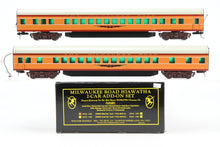 Load image into Gallery viewer, O Scale Weaver MILW - Milwaukee Road 2-Car Hiawatha Add-On set Factory Painted