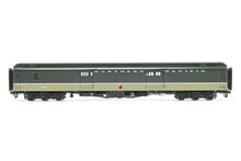Load image into Gallery viewer, HO Brass W&R Enterprises NP - Northern Pacific Truss Rod Baggage Car Factory Painted "Loewy" No. 1599
