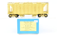 Load image into Gallery viewer, O Brass Pecos River Brass Various Roads ACF 34' Covered Hopper Closed Sides/Square Hatches