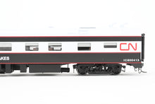 Load image into Gallery viewer, HO NEW Brass NBL - North Bank Line CNR - Canadian National Railway Business Car "Great Lakes” FP Black & White