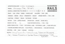 Load image into Gallery viewer, HO Brass LMB Models SP - Southern Pacific McKeen Self Propelled Railmotor Custom Painted WRONG BOX