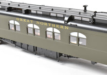 Load image into Gallery viewer, HO Brass NEW NBL - North Bank Line GN - Great Northern A22 Business Car Wood Sides Pullman Green