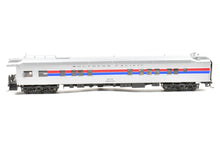 Load image into Gallery viewer, HO Brass NEW NBL - North Bank Line SP - Southern Pacific "Portland" #106 Business Car Amtrak Silver w/ Stripes