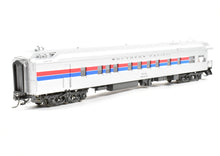 Load image into Gallery viewer, HO Brass NEW NBL - North Bank Line SP - Southern Pacific "Portland" #106 Business Car Amtrak Silver w/ Stripes