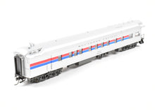 Load image into Gallery viewer, HO Brass NEW NBL - North Bank Line SP - Southern Pacific "Portland" #106 Business Car Amtrak Silver w/ Stripes