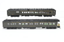 Load image into Gallery viewer, HO NEW Brass NBL - North Bank Line DM&IR - Duluth Missabe & Iron Range Business Car “Northland” with Combine W-24 Set FP