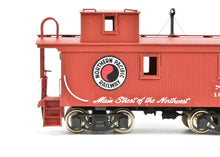 Load image into Gallery viewer, HO Brass CON NWSL - Northwest Short Line NP - Northern Pacific Wood Caboose Custom Painted