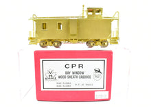 Load image into Gallery viewer, HO Brass VH - Van Hobbies CPR - Canadian Pacific Railway Bay Window Wood Sheath Caboose