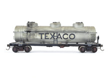 Load image into Gallery viewer, HO Brass Gem Models Various Roads 42' 3-Dome Tank Car CP Lettered Texaco Weathered