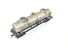 Load image into Gallery viewer, HO Brass Gem Models Various Roads 42' 3-Dome Tank Car CP Lettered Texaco Weathered