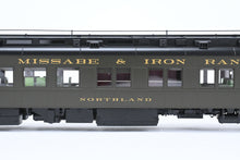 Load image into Gallery viewer, HO NEW Brass NBL - North Bank Line DM&IR - Duluth Missabe & Iron Range Business Car “Northland” with Combine W-24 Set FP