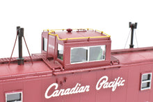 Load image into Gallery viewer, HO Brass OMI - Overland Models, Inc. CPR - Canadian Pacific Steel Caboose Centered Straight Cupola #437456