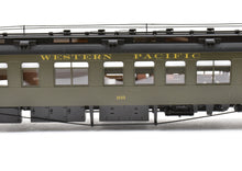Load image into Gallery viewer, HO Brass NEW NBL - North Bank Line WP - Western Pacific Business Car #103 Pullman Green