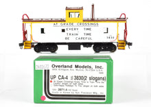 Load image into Gallery viewer, HO Brass OMI - Overland Models, Inc. Union Pacific CA-4 Steel Caboose No.3830 With a Safety Slogan on Both Sides