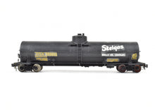 Load image into Gallery viewer, HO Brass PSC - Precision Scale Co. Various Roads 16,000 Gallon Tank Car F/P Black Skelgas AS-IS