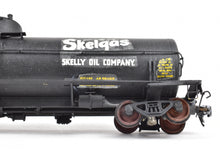 Load image into Gallery viewer, HO Brass PSC - Precision Scale Co. Various Roads 16,000 Gallon Tank Car F/P Black Skelgas AS-IS