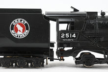 Load image into Gallery viewer, HO Brass CON Tenshodo GN - Great Northern 4-8-2 Class P-2 Factory Painted 1974 Last Run Crown #2514